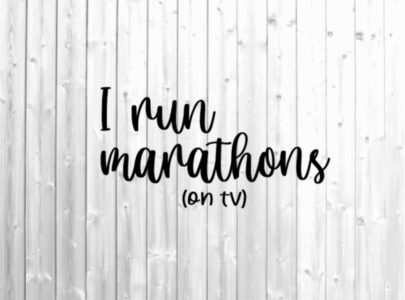 I Run Marathons Svg Graphics for Crafts and Marketing